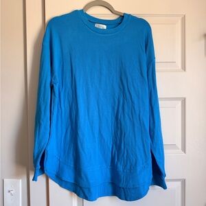 Brand new. Blue longsleeve, large
